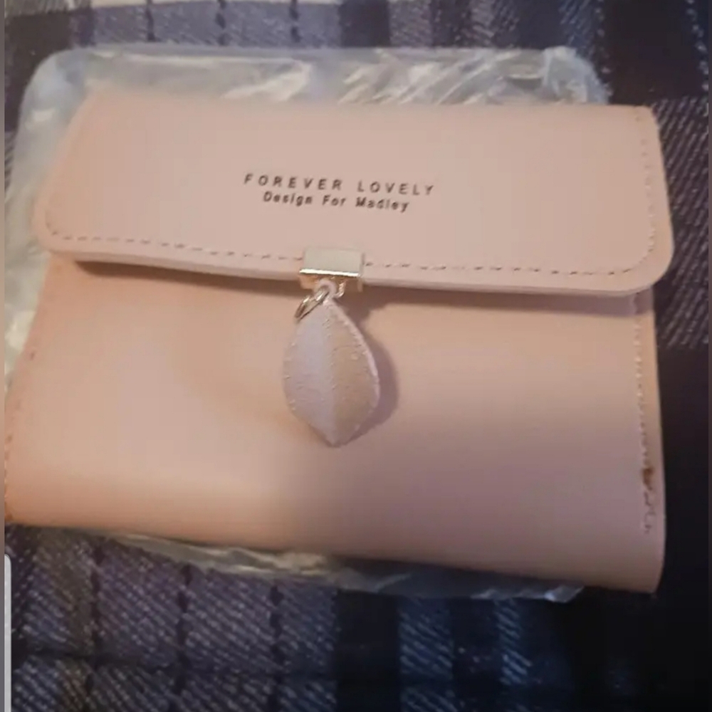 Pink Wallet Card Holder - Picture 4 of 9